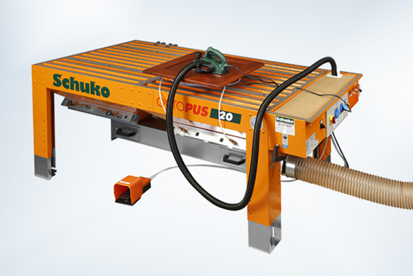 Sanding Extraction Table – Schuko Octopus – Electro-Tech Machinery